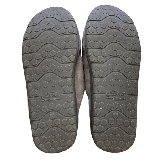 Dearfoams Brendan Microfiber Indoor/Outdoor Suede Clog Whipstitch Slipp… - Picture 12 of 13